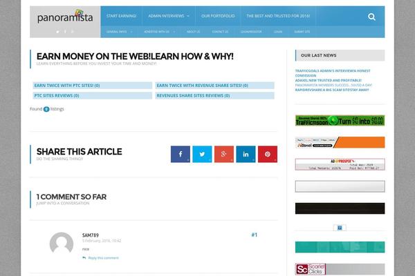 Fraction theme site design template sample