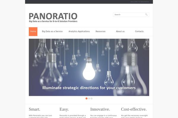 panoratio.com site used Theme1850
