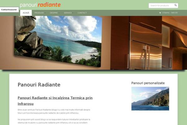 Wootique theme site design template sample