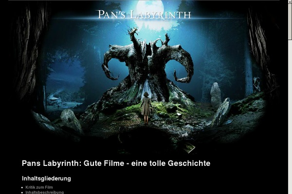 panslabyrinth-film.de site used Panslabyrinth
