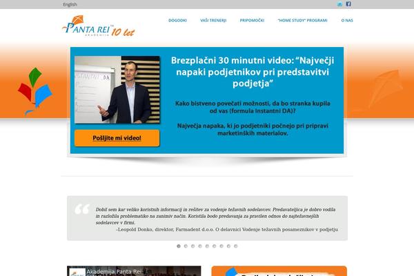 panta-rei.si site used Webtim-wp-theme