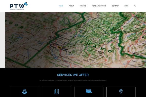 NAMO theme site design template sample
