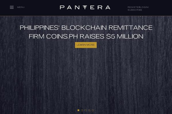 panteracapital.com site used Pantera