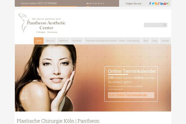 pantheon-aesthetic-center.de site used Pantheon-aesthetic-center