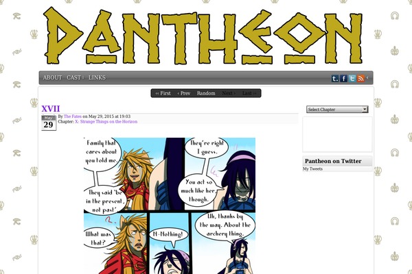 Site using Comic Easel plugin