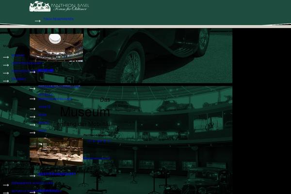 Frontend theme site design template sample
