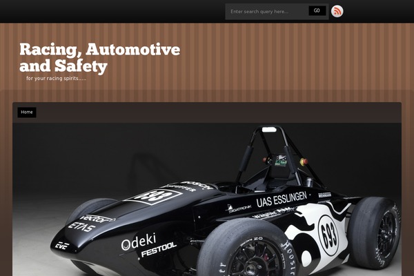 Destro theme site design template sample