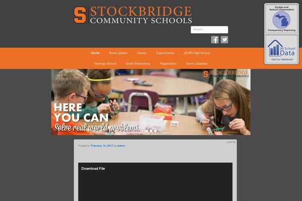 Site using Simple Intranet Directory plugin