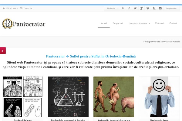 Envision theme site design template sample