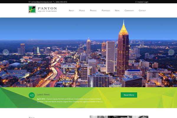 Sapphire theme site design template sample