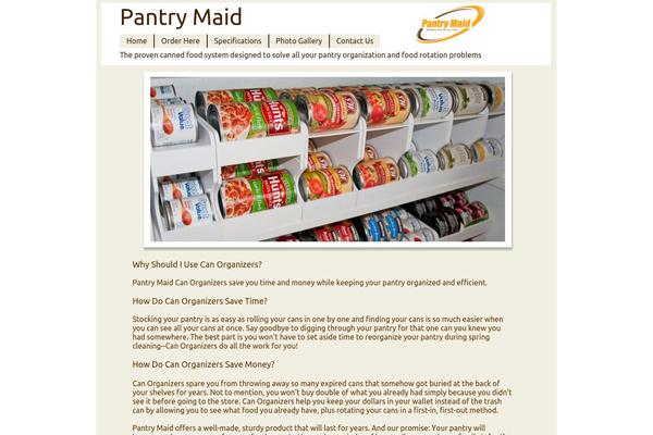 pantrymaid.com site used Maid