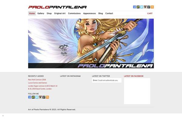 Merchant theme site design template sample