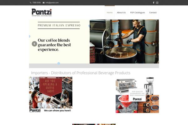 Kora theme site design template sample