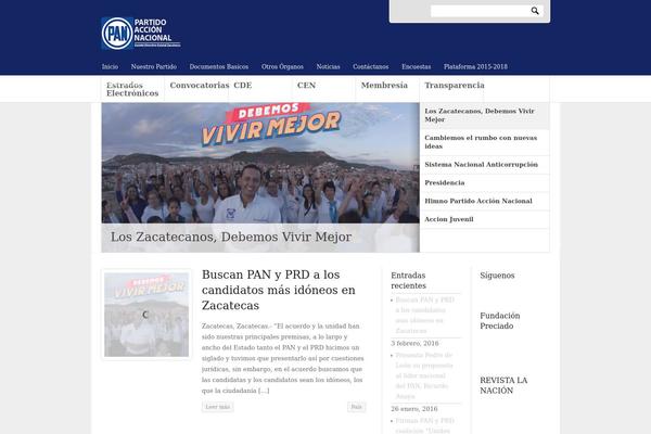 Newscast theme site design template sample