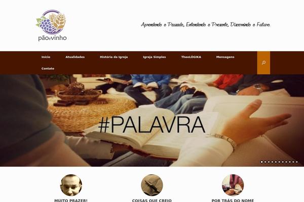 Vantage theme site design template sample