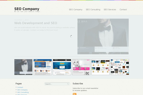 Statua theme site design template sample