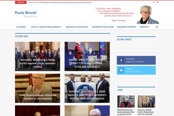 Site using Arrow-twitter-feed plugin