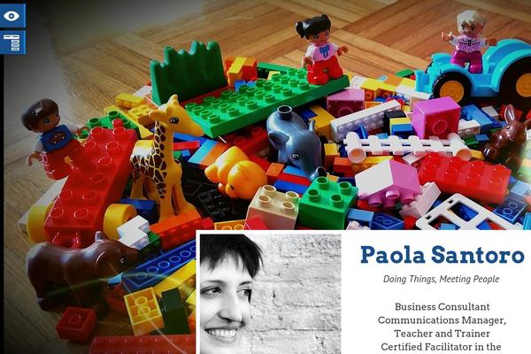 paolasantoro.com site used Aboutme-wp