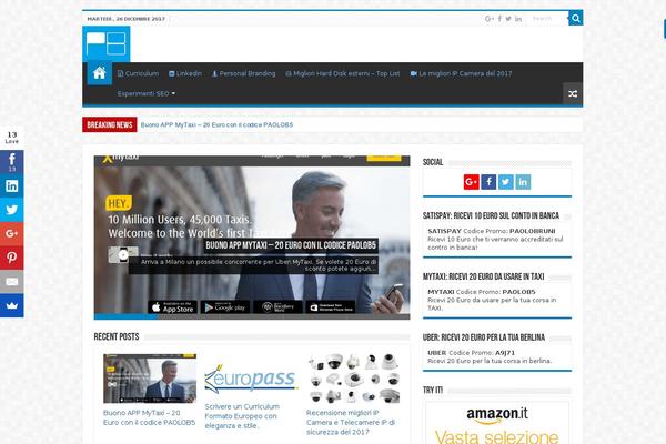 Site using SN Google Plus plugin