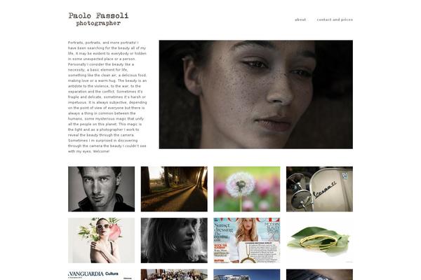 Hatch theme site design template sample