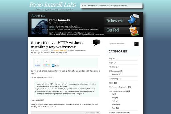 Site using Images Lazyload and Slideshow plugin