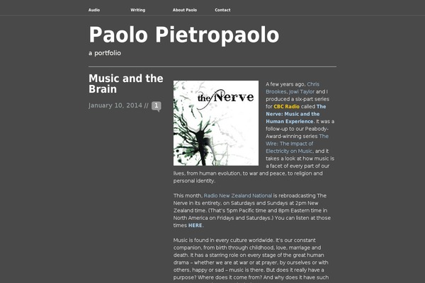Wu Wei theme site design template sample