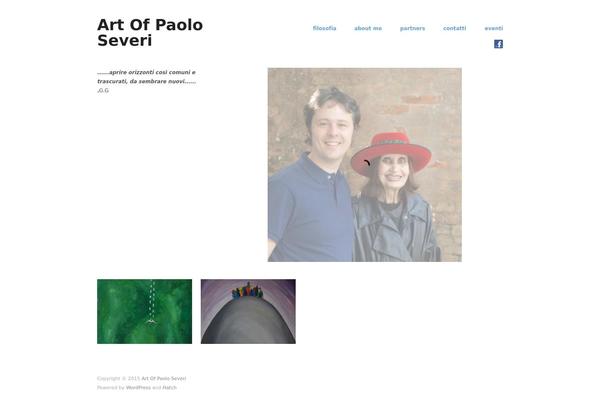 Hatch theme site design template sample