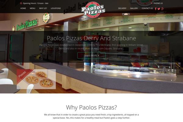 paolospizzas.com site used Paolos