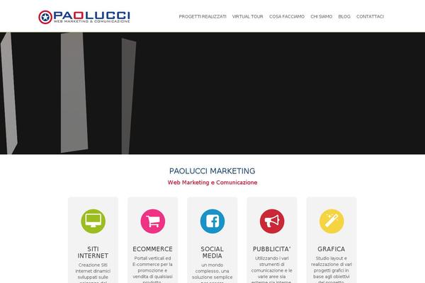 Site using Wp-floating-menu plugin
