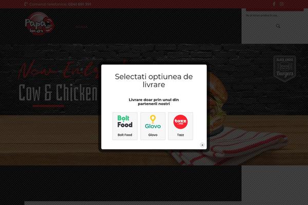 Site using Woo-exfood plugin