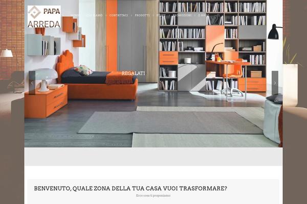 Iris theme site design template sample