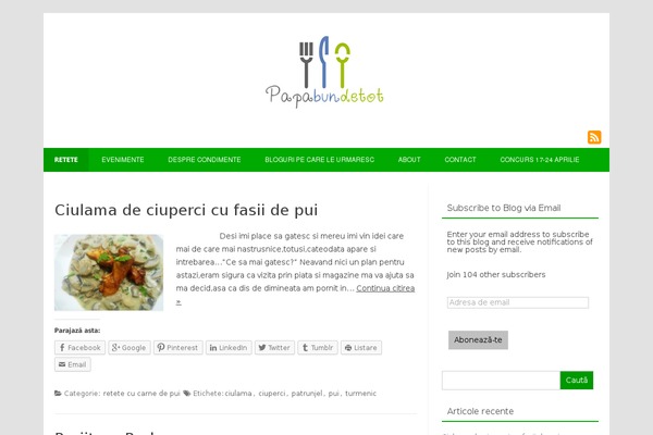 Site using Follow and Subscribe plugin