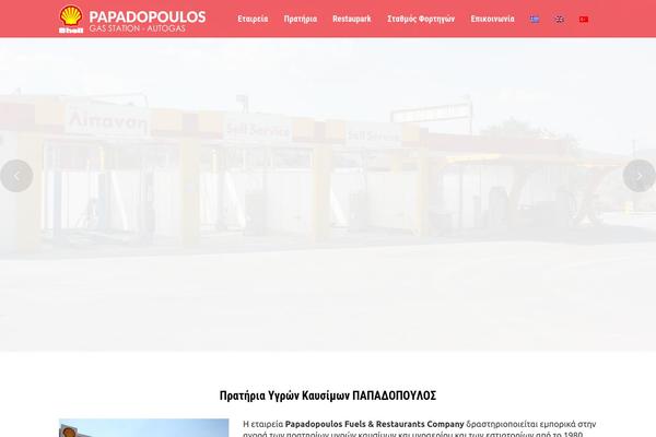 Kalium theme site design template sample
