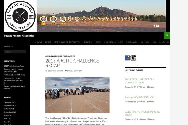Twenty Fourteen theme site design template sample