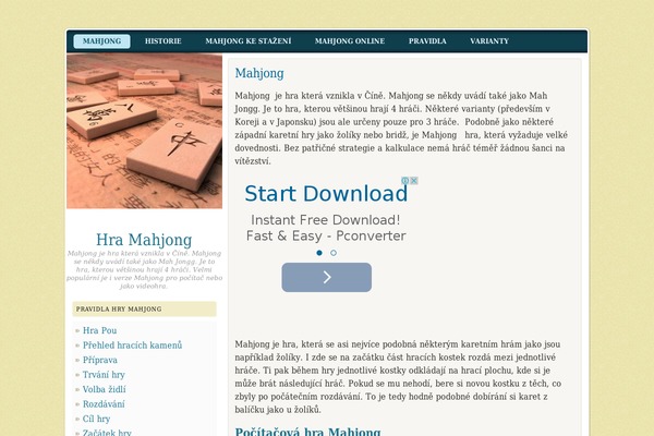 Ultima theme site design template sample