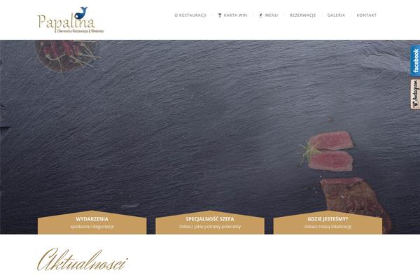 NUVO theme site design template sample