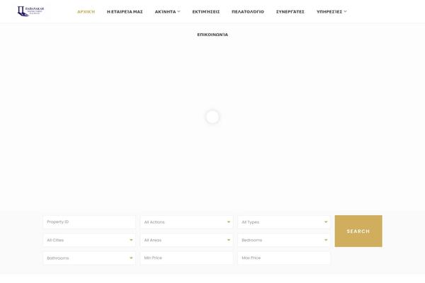 Wp Estate theme site design template sample