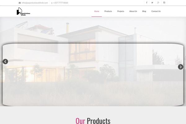 Orane theme site design template sample