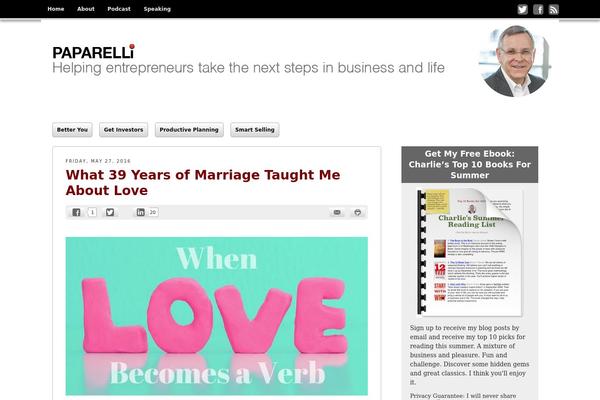 Get Noticed theme site design template sample