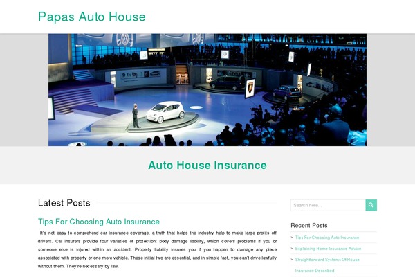RestImpo theme site design template sample