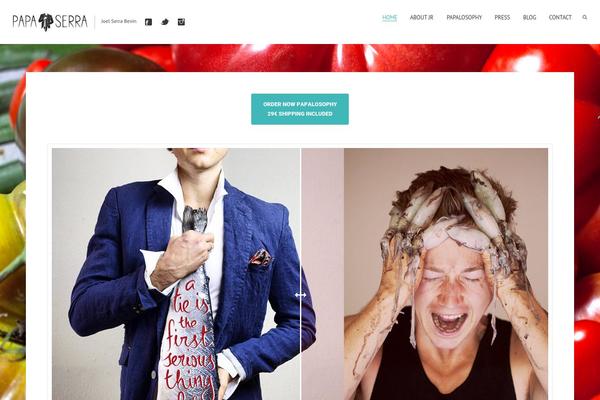 Oyster theme site design template sample