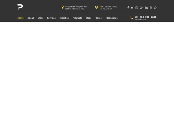 Consulting-child theme site design template sample