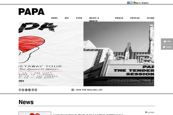 Site using Janrain-capture-screens plugin