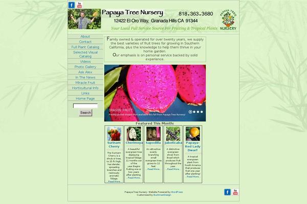 Default theme site design template sample