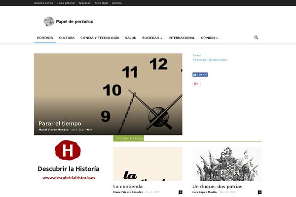 Fascinate theme site design template sample