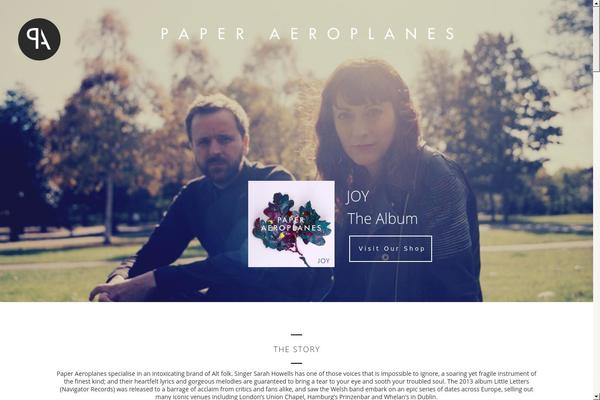 Lush theme site design template sample