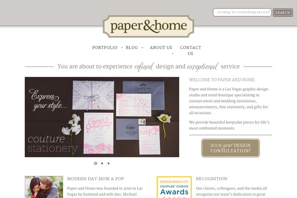 Paper theme site design template sample