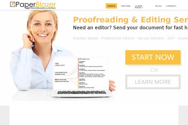 Site using Easy Modal plugin