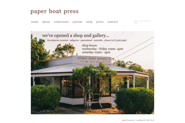 Thesis 1.8 theme site design template sample