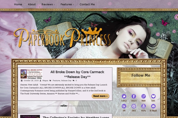 Tweak Me theme site design template sample